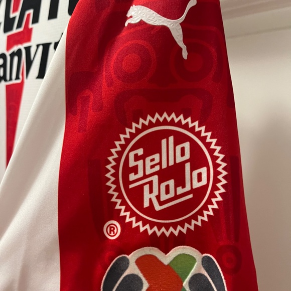 Puma Chivas De Guadalajara Home Jersey 20/21 Red Size Men XXXL - Picture 3 of 5